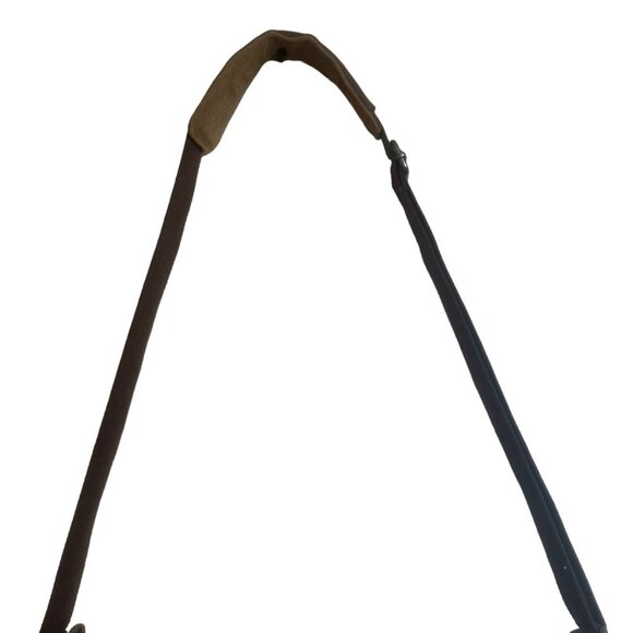 Old School Styled Traditional Waxed Canvas Messenger Bag Adjustable Strap NWT - Picture 3 of 13
